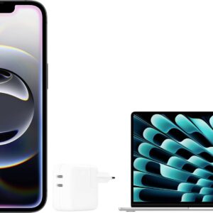 Apple Bundle - Premium-Set für optimale Performance iPhone 16e Smartphone 128 GB 15.5 cm (6.1 Zoll) Schwarz iOS 18 Dual-