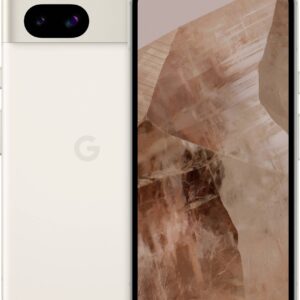 Google Pixel 8A Smartphone 128 GB 15.5 cm (6.1 Zoll) Weiß Android™ 14 Dual-SIM