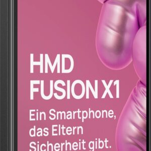 HMD Fusion X1 Kinder-Smartphone 128 GB 16.7 cm (6.56 Zoll) Android™ 14 Dual-SIM