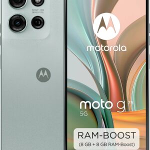 Motorola G75 Smartphone 256 GB 17.2 cm (6.78 Zoll) Grün Android™ 14 Dual-SIM
