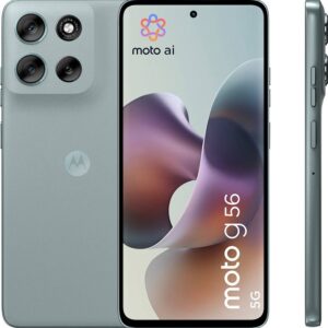 Motorola moto g56 5G Smartphone 256 GB 17.1 cm (6.72 Zoll) Grau Android™ 15 Dual-SIM