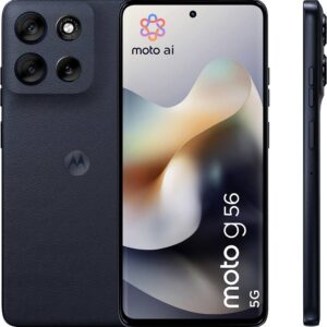Motorola moto g56 5G Smartphone 256 GB 17.1 cm (6.72 Zoll) Schwarz Android™ 15 Dual-SIM