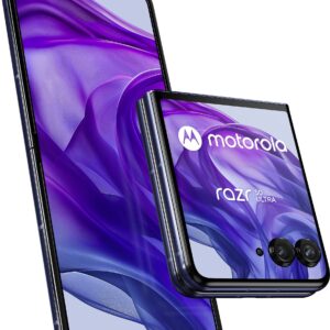 Motorola razr50 ultra Smartphone 512 GB 17.5 cm (6.9 Zoll) Midnight Blue Android™ 14 Dual-SIM