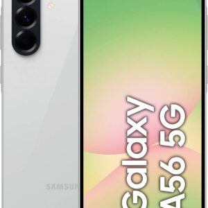 Samsung Galaxy A56 5G Smartphone 256 GB 17 cm (6.7 Zoll) Hellgrau Android™ 15 Dual-SIM