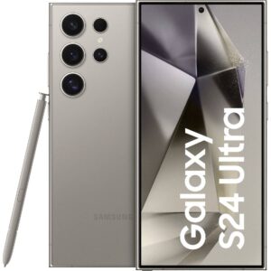 Samsung Galaxy S24 Ultra Smartphone 256 GB 17.3 cm (6.8 Zoll) Grau Android™ 14 Dual-SIM