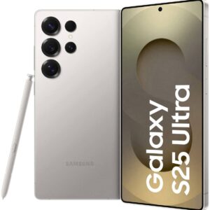 Samsung Galaxy S25 Ultra 5G Smartphone 256 GB 17.5 cm (6.9 Zoll) Titan, Grau Android™ 15 Dual-SIM
