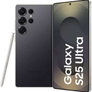 Samsung Galaxy S25 Ultra 5G Smartphone 512 GB 17.5 cm (6.9 Zoll) Titan, Schwarz Android™ 15 Dual-SIM