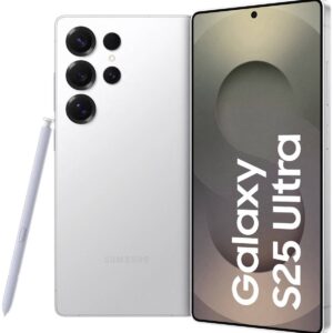 Samsung Galaxy S25 Ultra 5G Smartphone 512 GB 17.5 cm (6.9 Zoll) Titan, Weiß, Silber Android™ 15 Dual-SIM