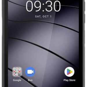 Gigaset GX6 Pro Smartphone 128 GB 16.8 cm (6.6 Zoll) Titanium, Schwarz Android™ 12 Dual-SIM