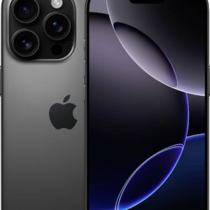 Apple iPhone 16 Pro Titan-Schwarz 128 GB 16 cm (6.3 Zoll)