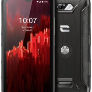 Crosscall Core Z5 Outdoor Smartphone 128 GB 15.4 cm (6.08 Zoll) Schwarz Android™ 12 Dual-SIM