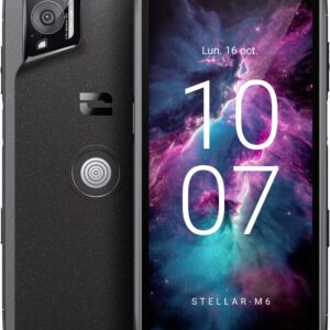 Crosscall STELLAR-M6 Outdoor Smartphone 128 GB 15.5 cm (6.1 Zoll) Schwarz Android™ 14 Dual-SIM