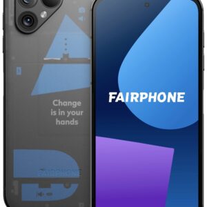 Fairphone 5 256 GB 16.4 cm (6.46 Zoll) Transparent Android™ 13 Dual-SIM Smartphone